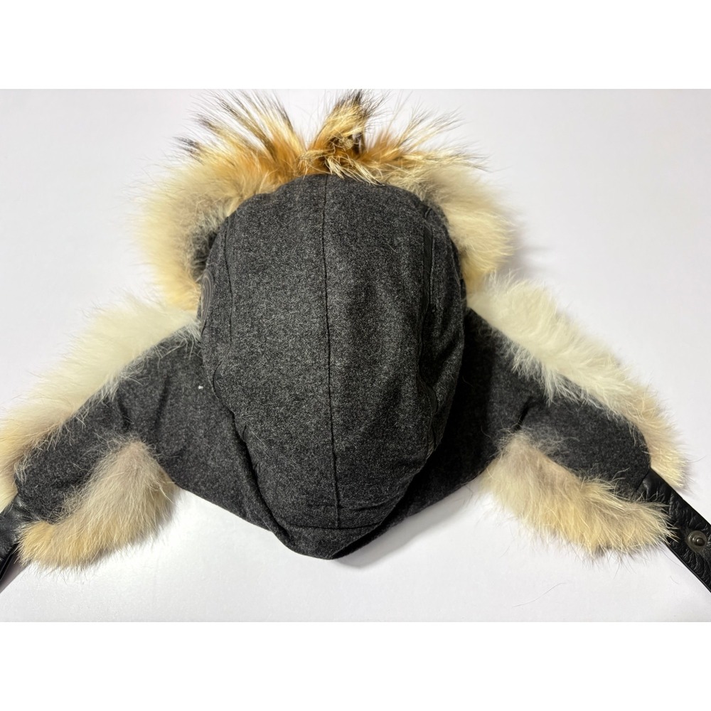 Canada Goose LORO PIANA Pilot Aviator Hat Down Fill Air Canada Size L/XL - Picture 4 of 16